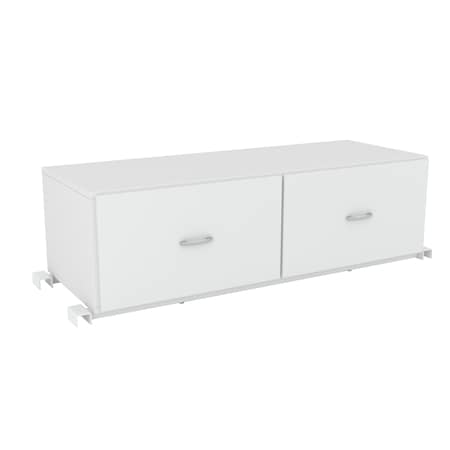 Econoco White Magnetic Lock Drawer For Pipe Merchandiser PSFSMLDWMTW